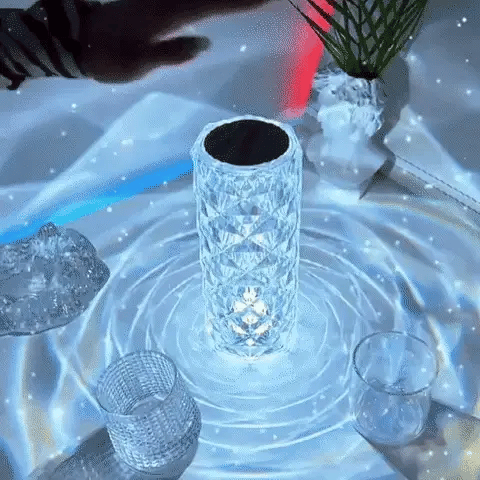 LED Crystal Table Lamp